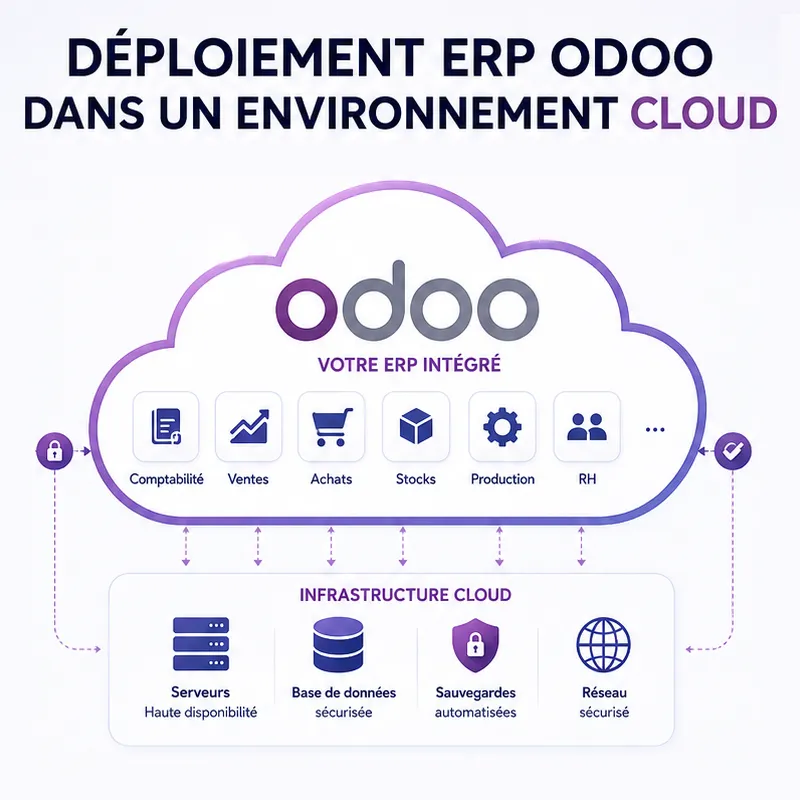 Déploiement de l'ERP Odoo dans un environnement  Cloud