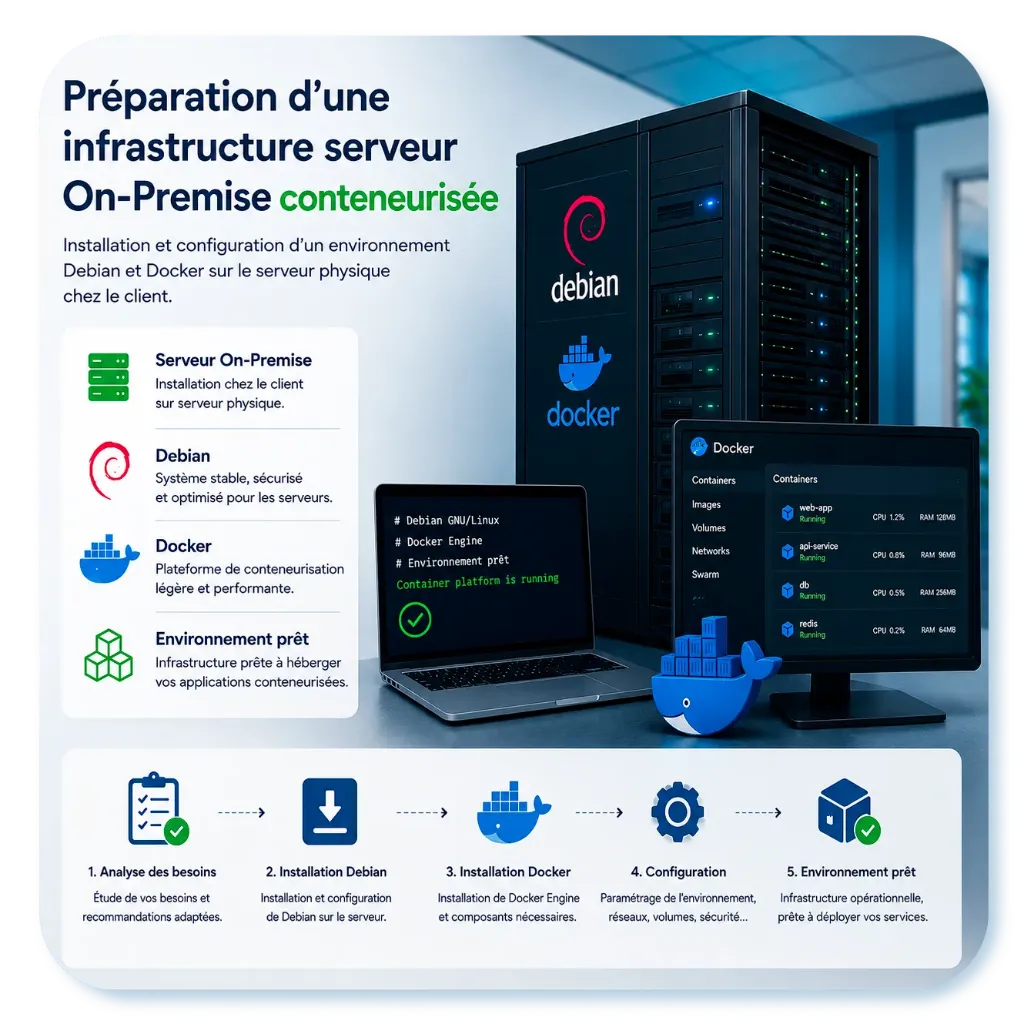 Mise en place d’une infrastructure conteneurisée On-Premise