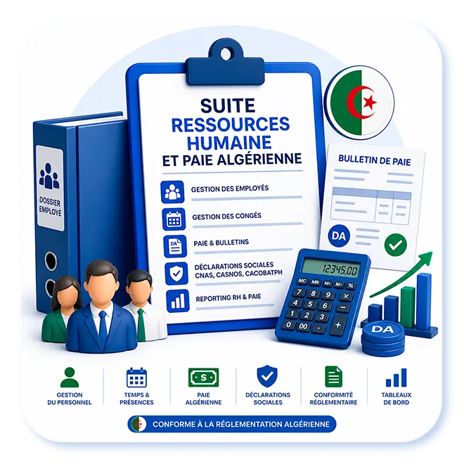 Suite Ressources Humaines et Paie Algérienne (19.0, Communautaire, Intégrale)