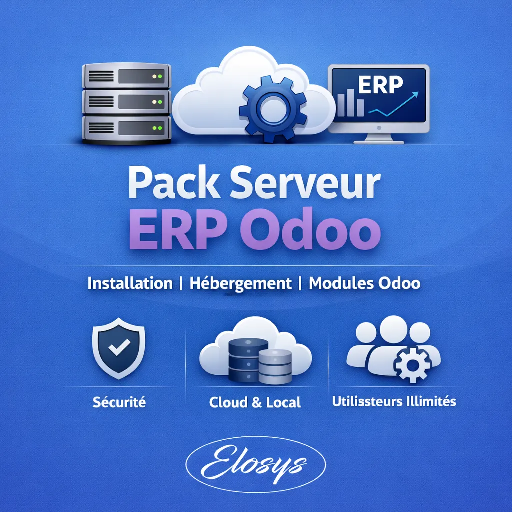 Hébergement de Serveur Odoo (Mutualisé)