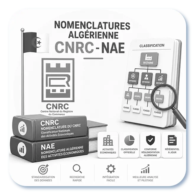 Nomenclature Algérienne des Activités Économiques (NAE - CNRC) (CLS)